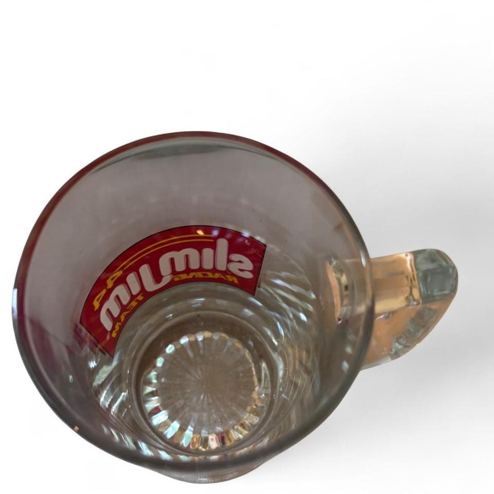 Vintage 1993 Slim Jim Racing Team 44 David Green Glass Beer Mug Tankard 5.5in - Picture 6 of 8